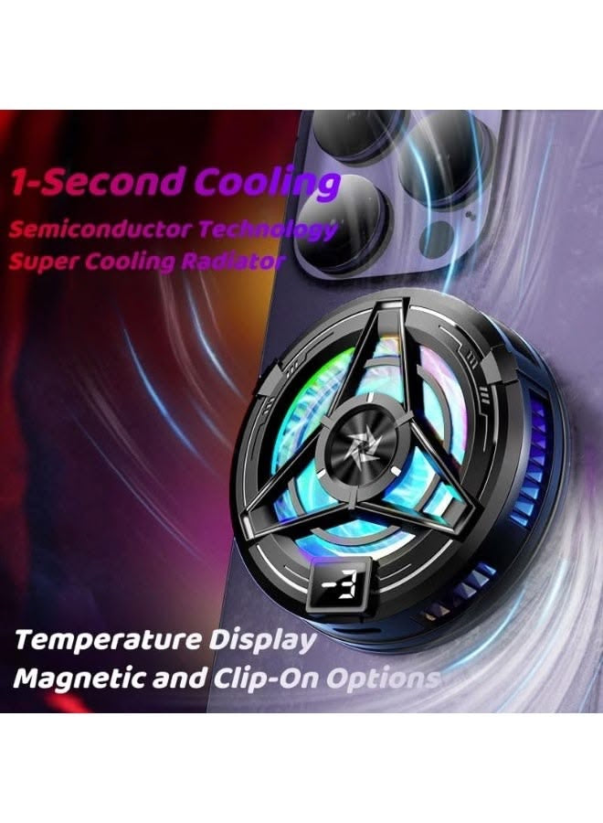Phone & iPad Magnetic Cooling Fan – Portable Gaming Cooler