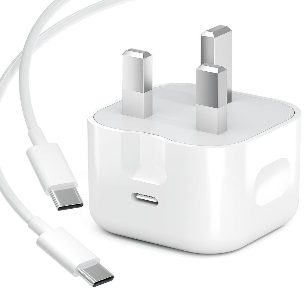 iPhone Fast Charger with Cable – Lightning & USB-C